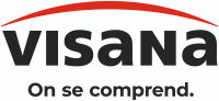 Visana Logo mit Claim